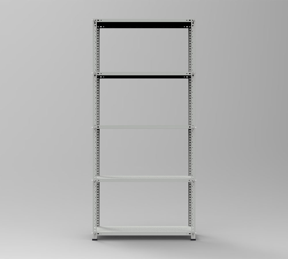 IC.20.15.11 3 Çelik Raf Sistemi (H2000xW930xD310) 5 KATLI RS.20.15.11