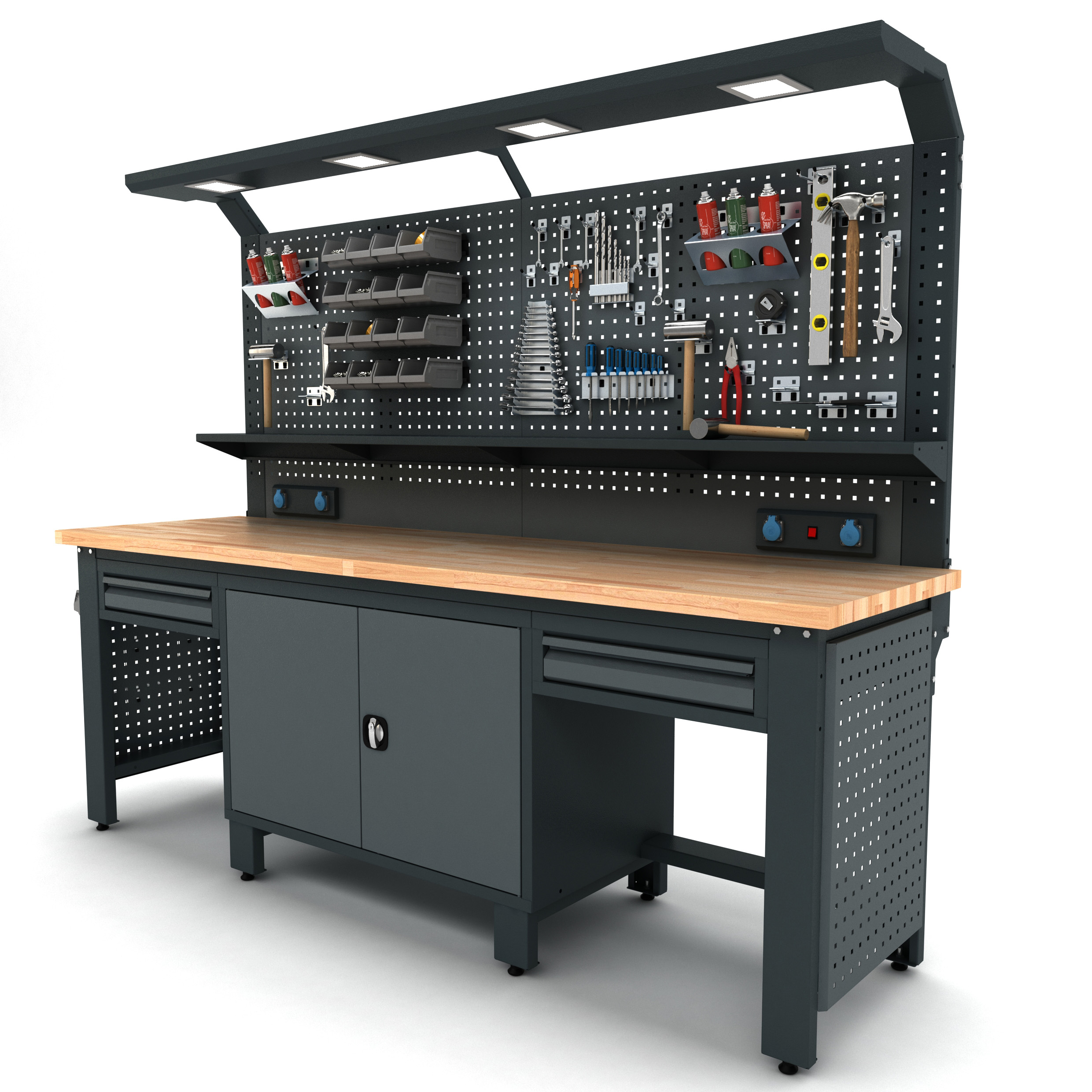 RS361732 CALISMA TEZGAHI 1 PROLİNE PLUS ÇALIŞMA TEZGAHI RS.2515.2503